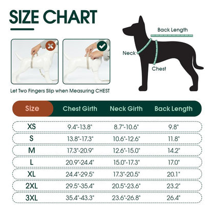 Kuoser Dog Coat, Super-Warm Dog Jacket Windproof Dog Cold Weather Coats for Extra Large Dogs, Fleece Lining Turtleneck Dog Snowsuit Reflective Adjustable Dog Winter Clothes