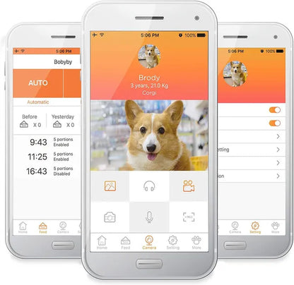 Best Choice Products Smart Automatic Pet Feeder with HD Camera, Wi-Fi Enabled Smartphone App, Portion Control, 4.5L Food Capacity, 2-Way Audio Voice Recorder Microphone, for Cats and Dogs